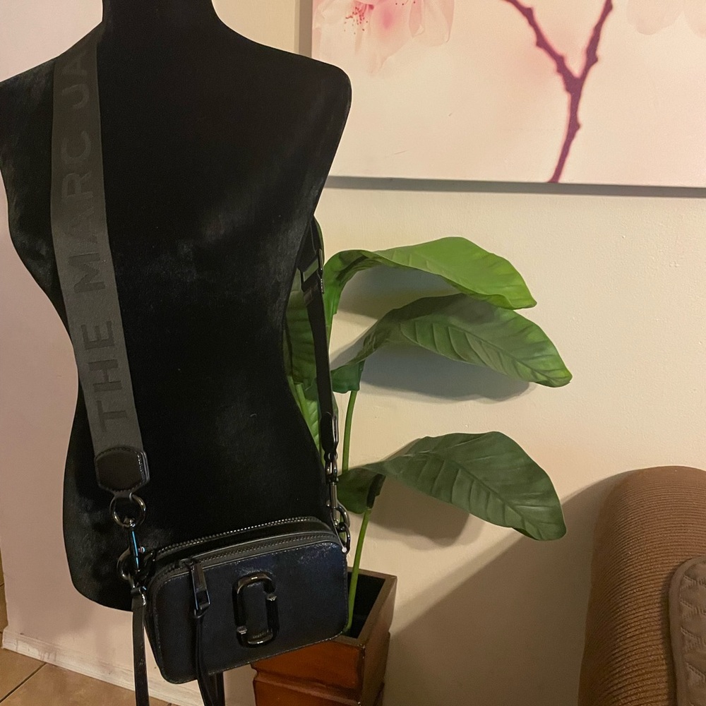 Marc Jacobs Snapshot DTM Leather Crossbody Bag